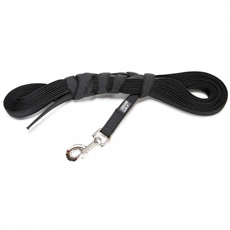 Lesa antiderapanta neagra cu maner, julius-k9, 14 mm/ 5 m