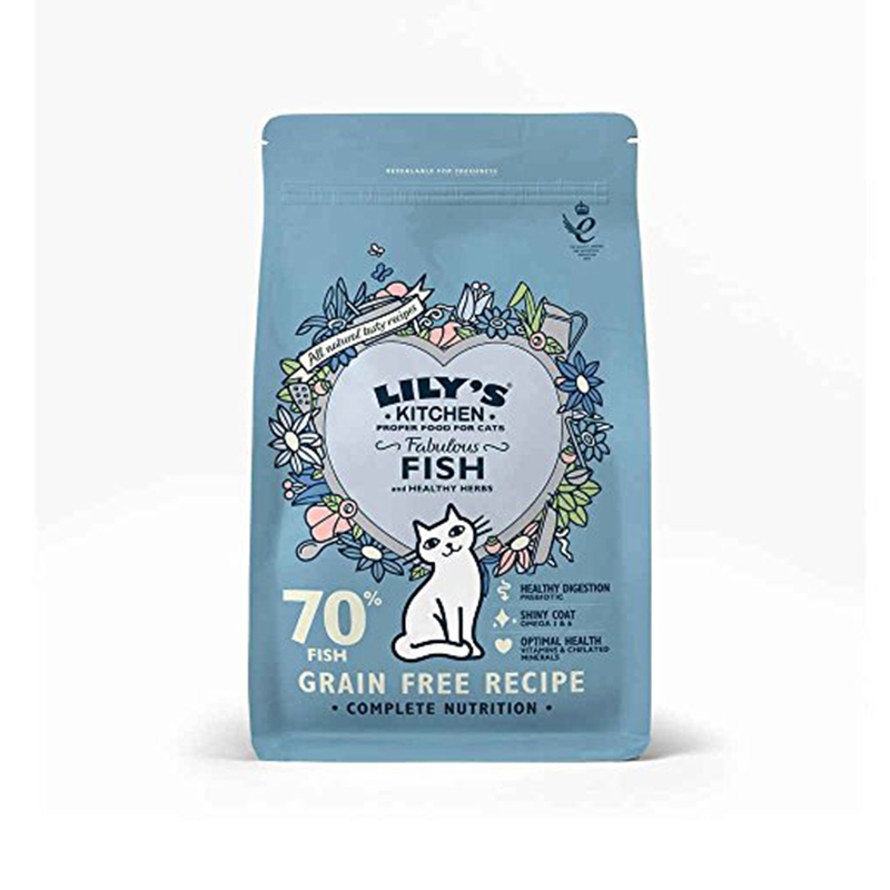 Lily’s Kitchen Cat Fisherman’s Feast White Fish With Salmon 800 G Lily's Kitchen