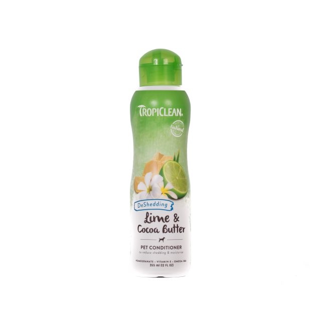 Balsam pentru caini si pisici, tropiclean lime & cocoa butter, 355 ml