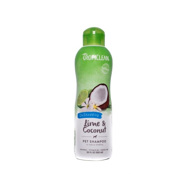 Sampon pentru caini si pisici, tropiclean lime & coconut, 592 ml