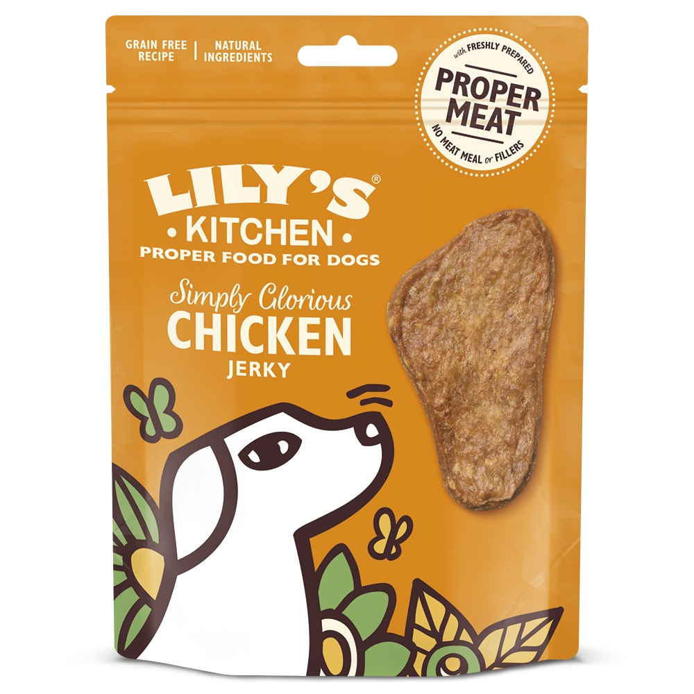 Lily’s Kitchen Simply Glorious Chicken Jerky Dog Treats 70g Lily's Kitchen