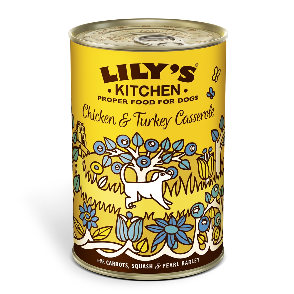 Lily’s Kitchen For Dogs Chicken & Turkey Casserole 400g Lily's Kitchen