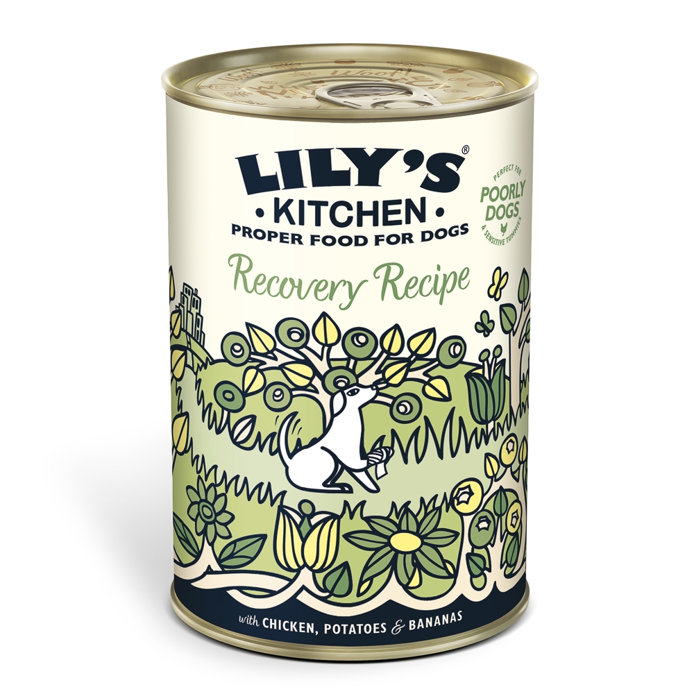 Lily’s Kitchen For Dogs Recovery Recipe With Chicken, Potatoes & Bananas 400g Lily's Kitchen