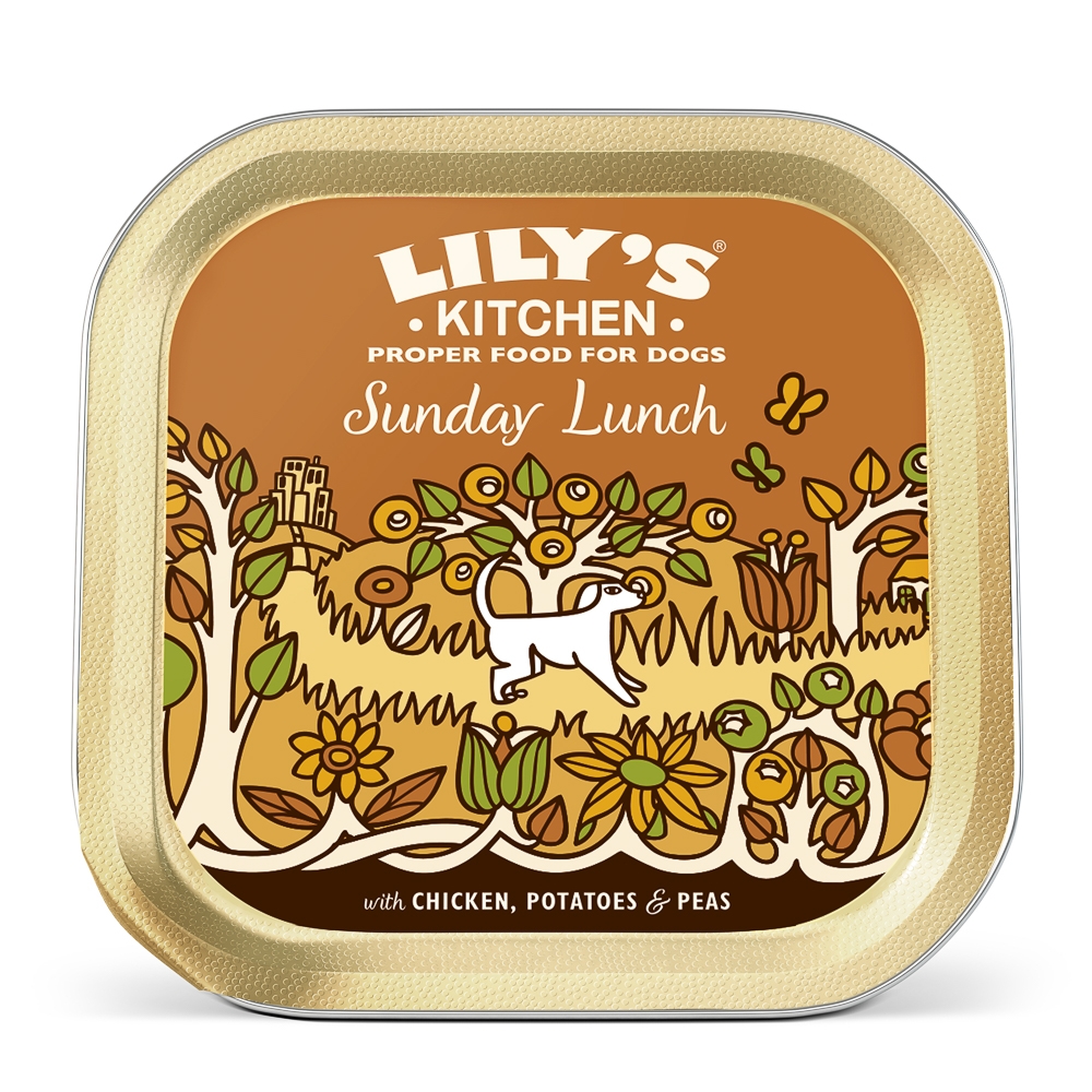 Mancare umeda caini, Lily's Kitchen, Sunday Lunch, 150 g imagine