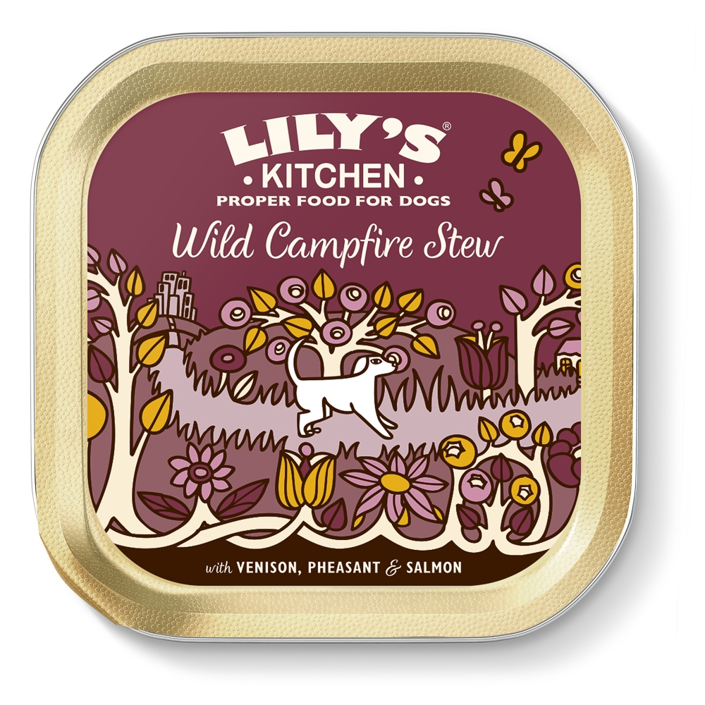Mancare umeda caini, Lily’s Kitchen, Wild Campfire Stew, 150 g Lily's Kitchen