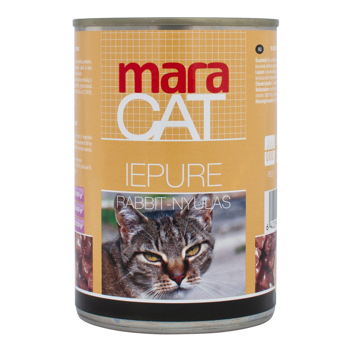 Maracat Pisica Conserva Iepure 415 g Maravet imagine 2022
