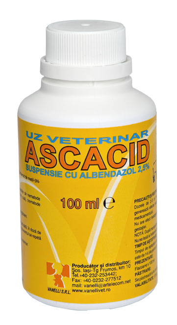 Ascacid 2.5%, 100 ml