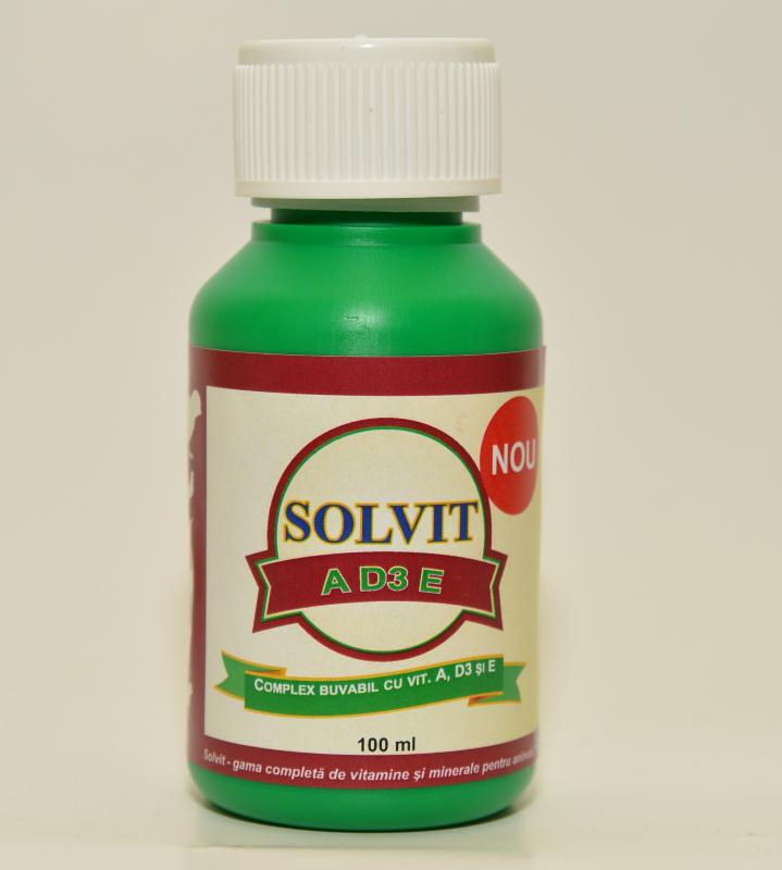 SOLVIT A D3 E, 100 ml petmart.ro imagine 2022