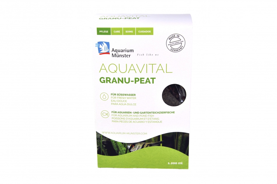 Masa filtranta Aquarium Munster Aquavital Granu Peat 1200 ml petmart