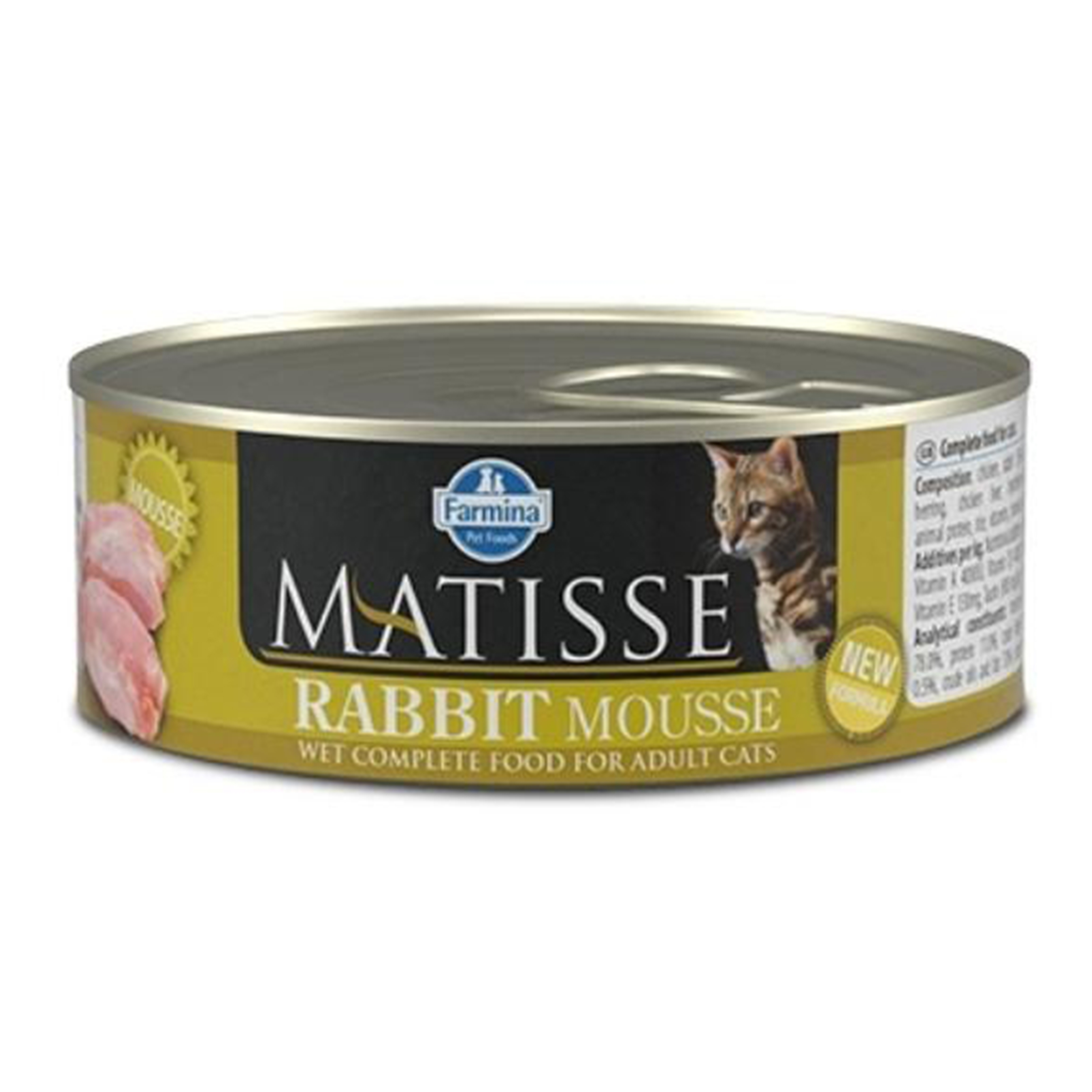 Matisse Cat Mousse Rabbit, 85 g Farmina imagine 2022