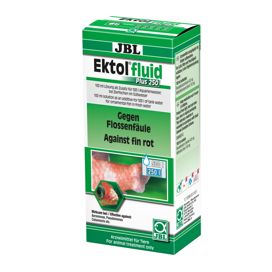 Medicament JBL Ektol fluid Plus 250/100 ml pentru 500 L JBL