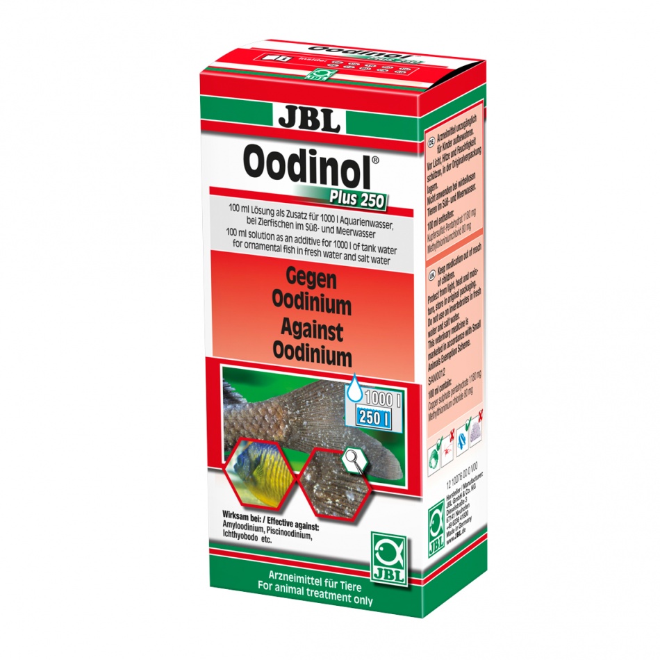 Medicament JBL Oodinol Plus 250/ 100ml for 1000 L petmart