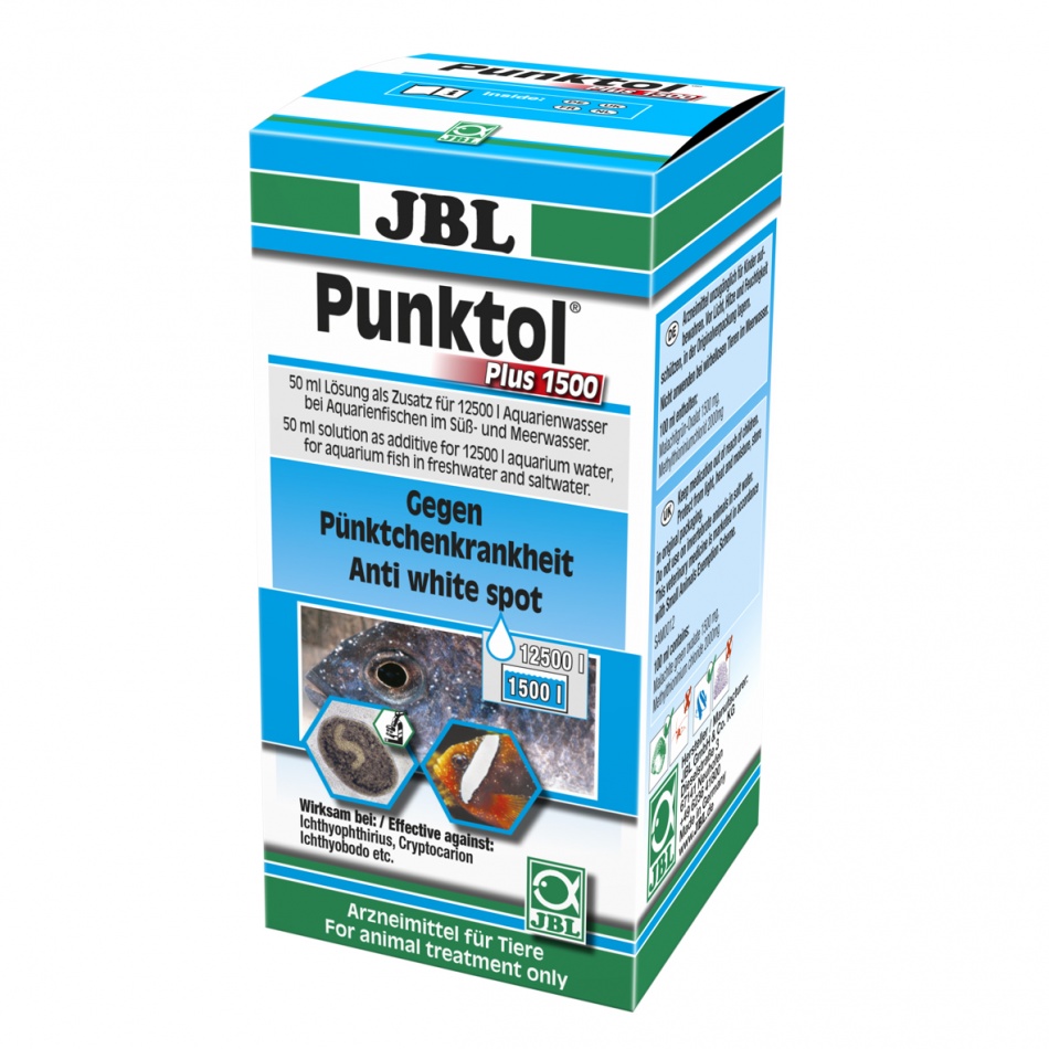 Medicament JBL Punktol Plus 1500 / 50 ml pentru 12500 L JBL imagine 2022