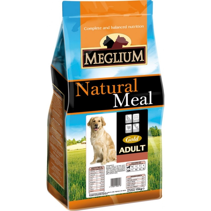 Meglium Dog Adult Gold, 15 Kg Meglium imagine 2022