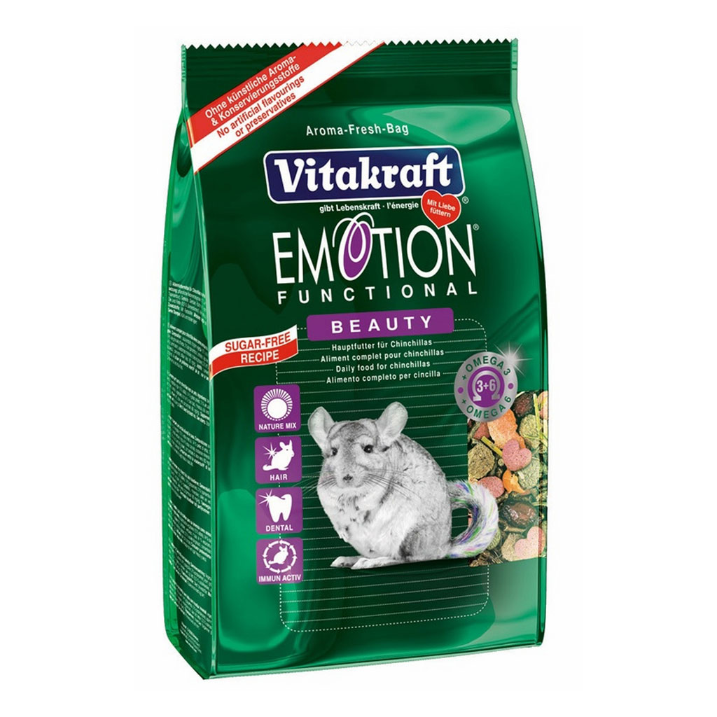 Meniu chinchilla vitakraft emotion beauty 600 g