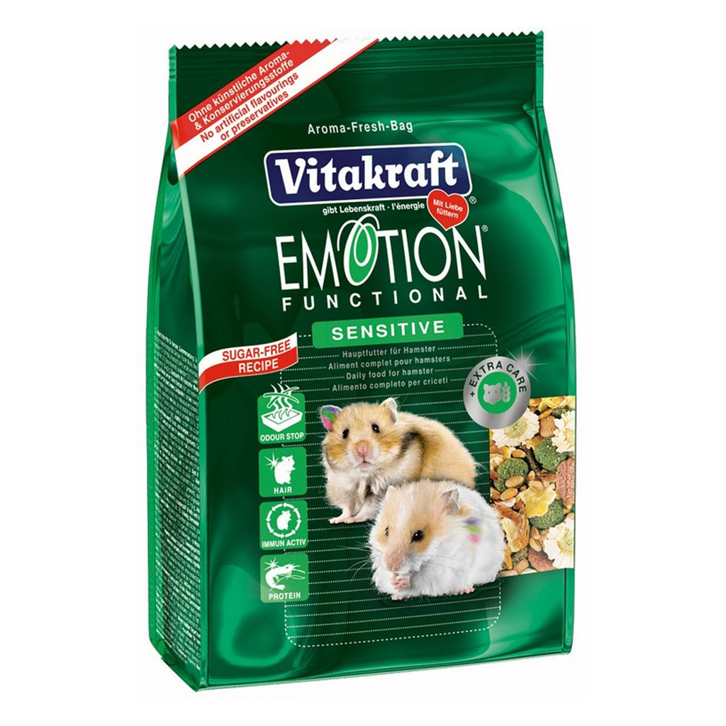 Meniu hamsteri vitakraft emotion sensitive 300 g