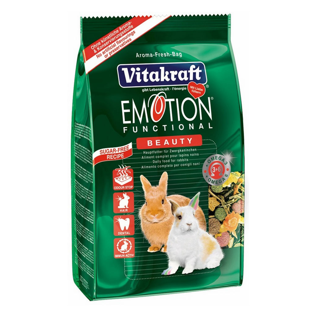 Meniu iepuri vitakraft emotion beauty 1.8 kg