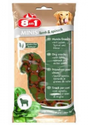 8in1 recompense minis miel/spanac 100 g