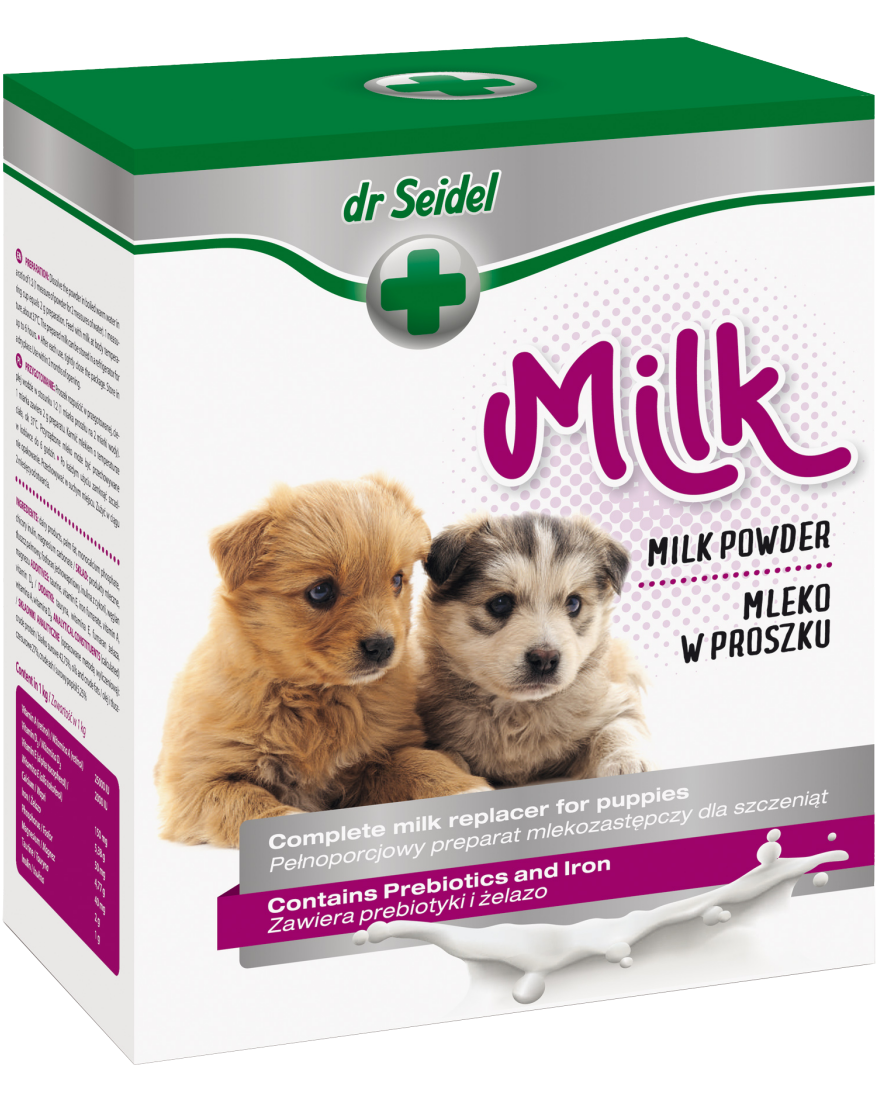 Lapte praf pentru caini, Dr. Seidel, 300 g petmart