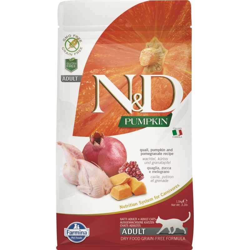 N&D Grain free Pumpkin Quail, 1.5 kg