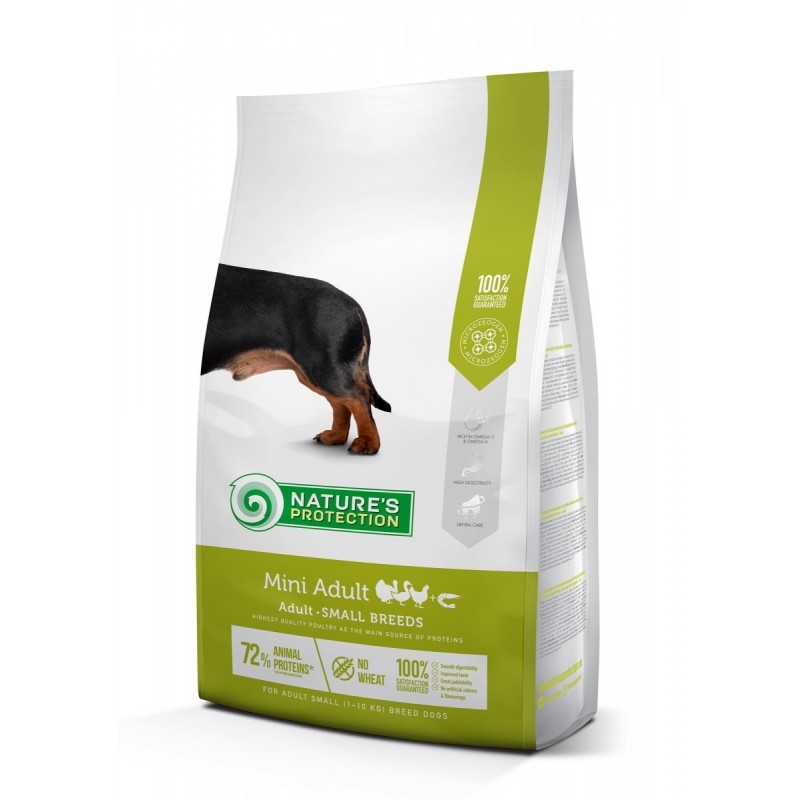 Nature’s Protection Dog Mini Adult Poultry with Krill 7.5 kg Nature's Protection
