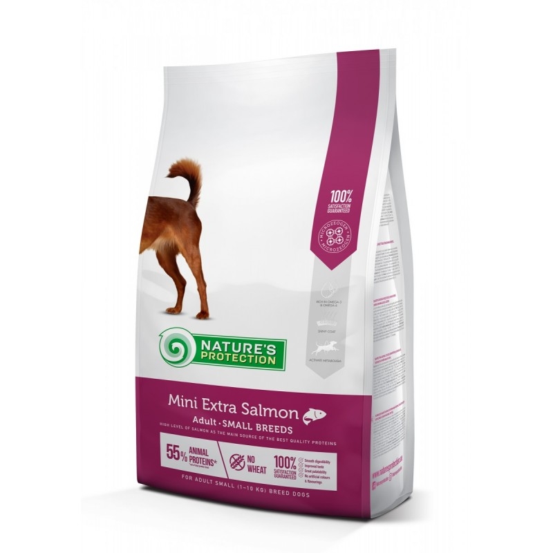 Nature’s Protection Dog Mini Extra Salmon, 7.5 kg Nature's Protection