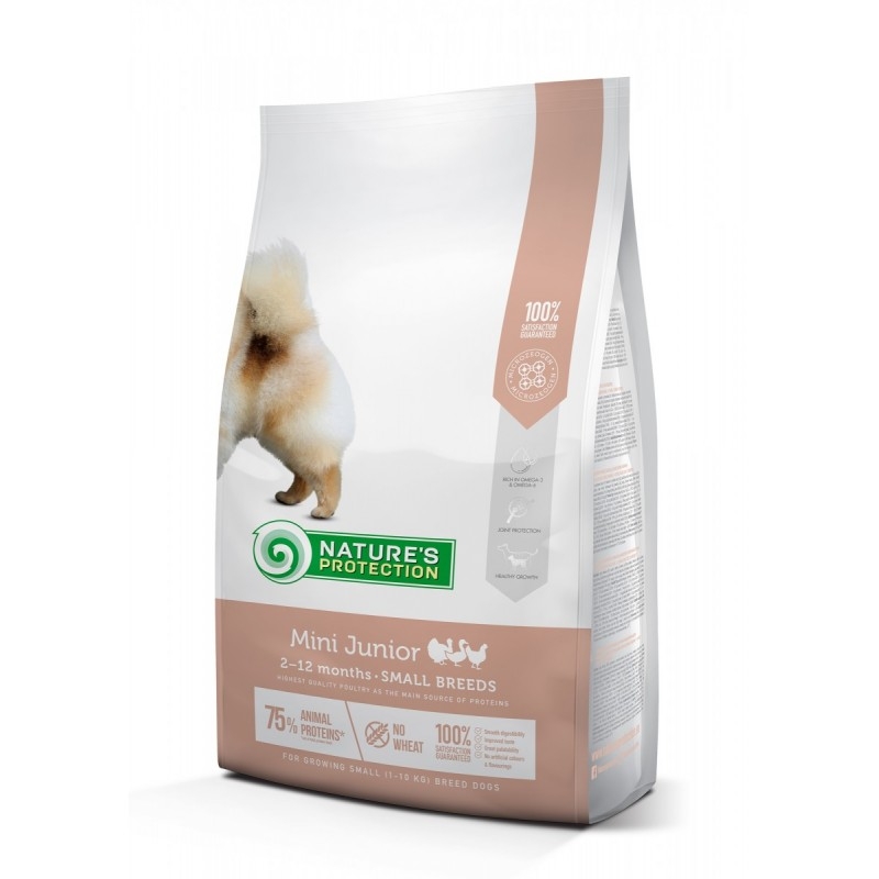 Nature’s Protection Dog Mini Junior, 7.5 kg Nature's Protection