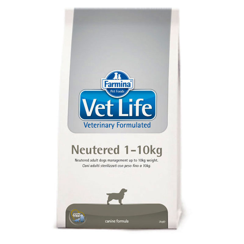 Vet Life Dog Neutered <10kg Sac 2 kg petmart