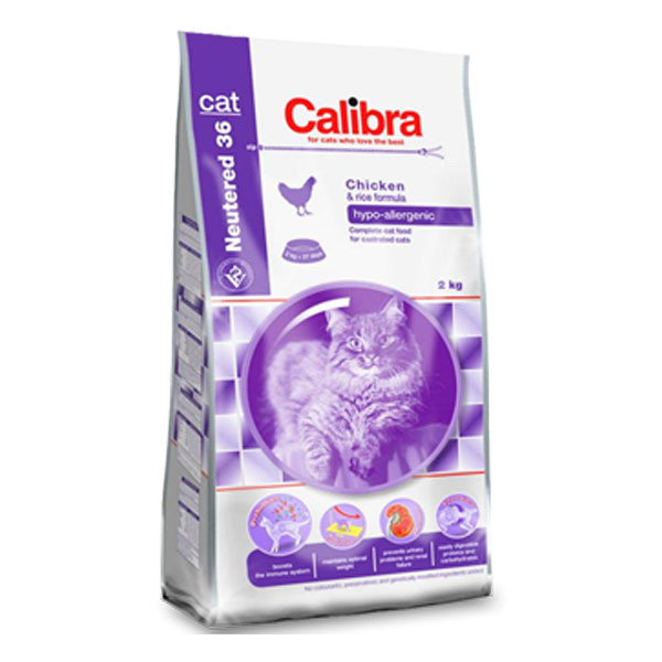 Calibra Cat Neutered 36 7kg