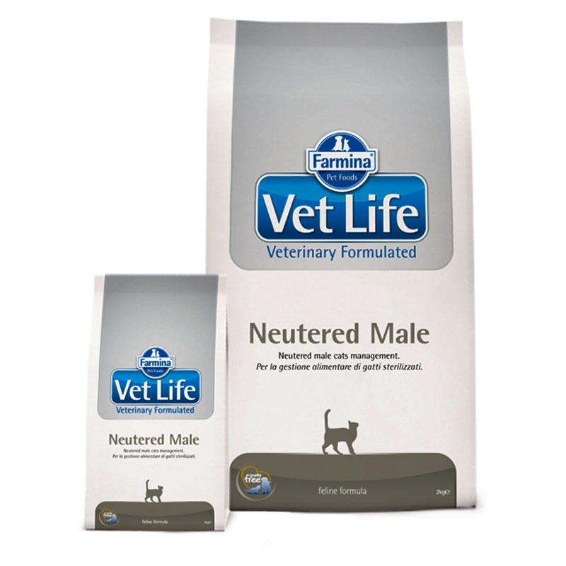 Vet Life Cat Neutered Male, 2 kg