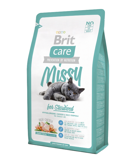Brit Care Cat Missy Sterilised, 2 Kg imagine