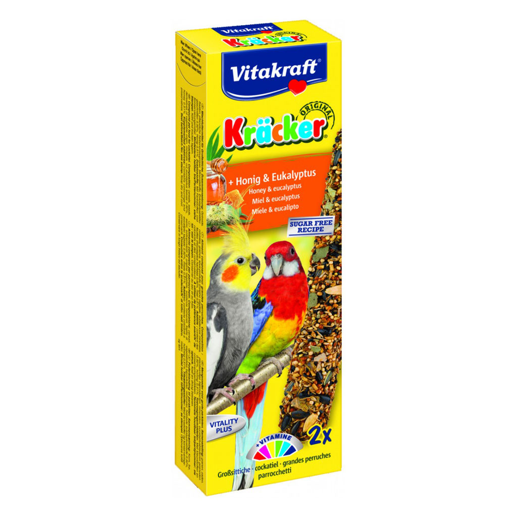 Baton nimfa vitakraft miere/eucalipt 2 buc