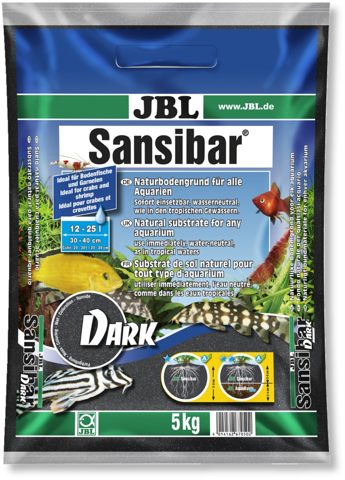 Nisip natural JBL Sansibar BLACK 5 kg petmart