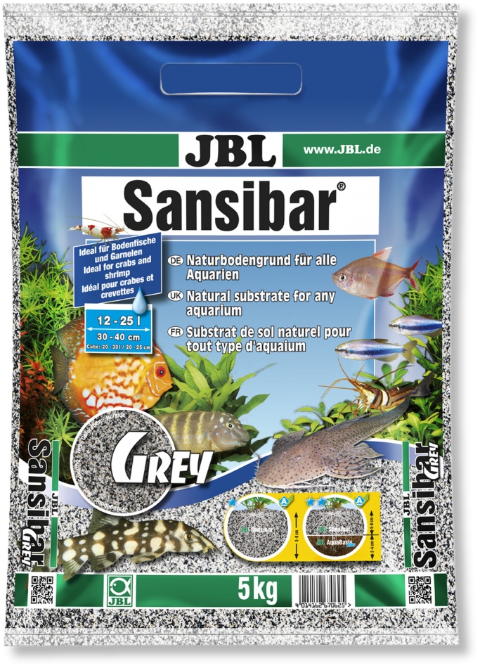 Nisip natural JBL Sansibar GREY 5 kg JBL