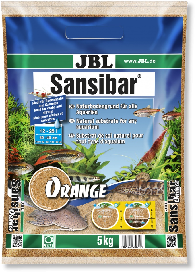 Nisip natural JBL Sansibar ORANGE 5 kg JBL
