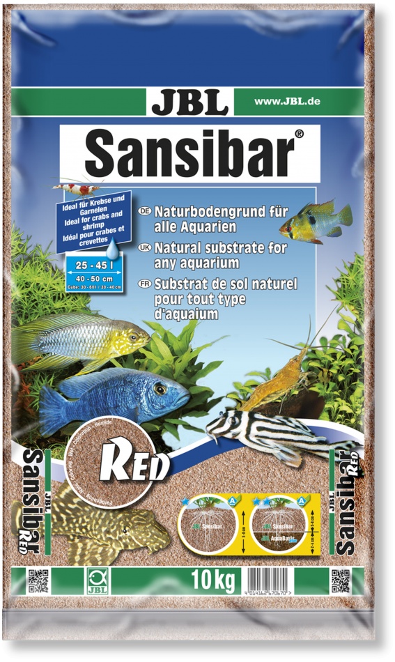 Nisip natural JBL Sansibar RED 10 kg petmart
