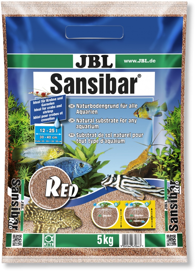 Nisip natural JBL Sansibar RED 5 kg JBL
