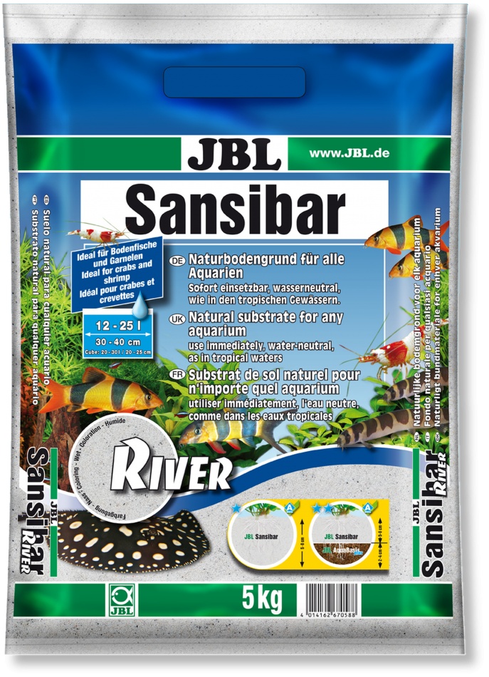 Nisip natural JBL Sansibar RIVER 5 kg JBL