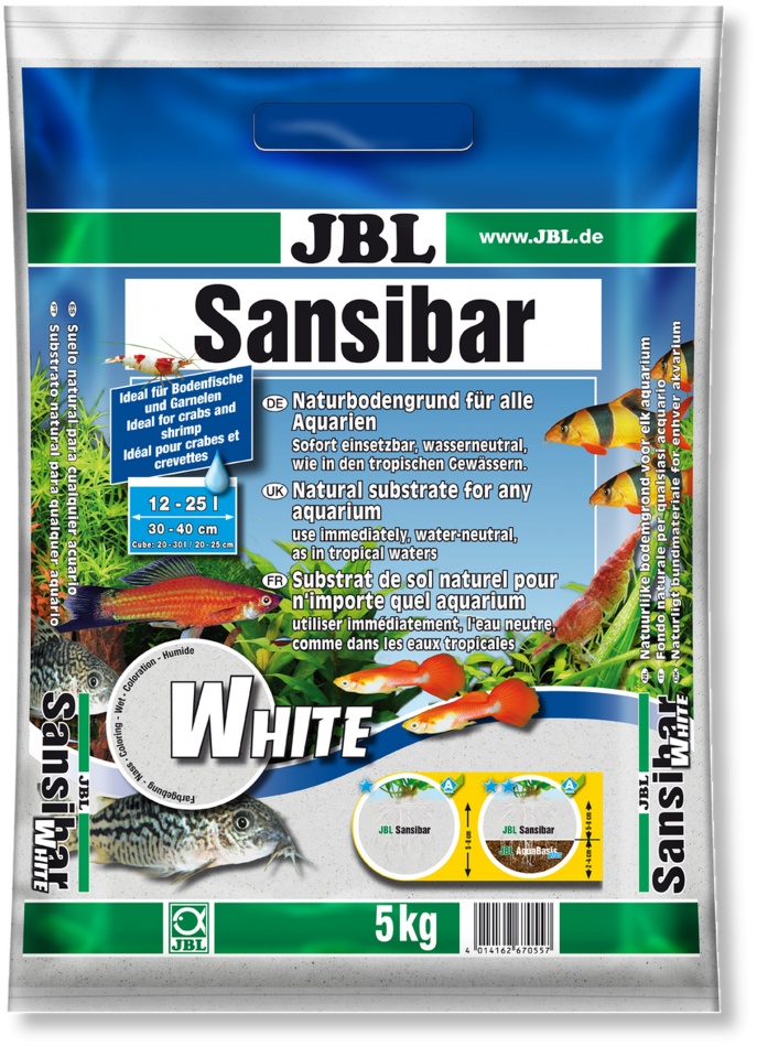 Nisip natural JBL Sansibar WHITE 5 kg JBL