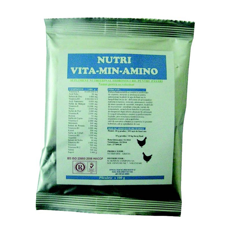 Nutri vita-min-amino, 100 g