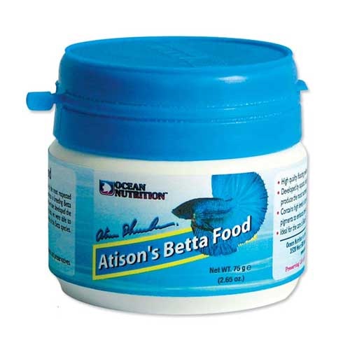 Ocean Nutrition Atison’s Betta Food 75g (+/-1.5mm) petmart