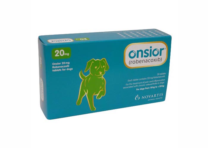 Onsior 20 mg 28 tablete : 179,53 RON - PetMart PetShop