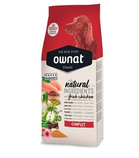 Ownat Dog Classic Complet, 15 Kg