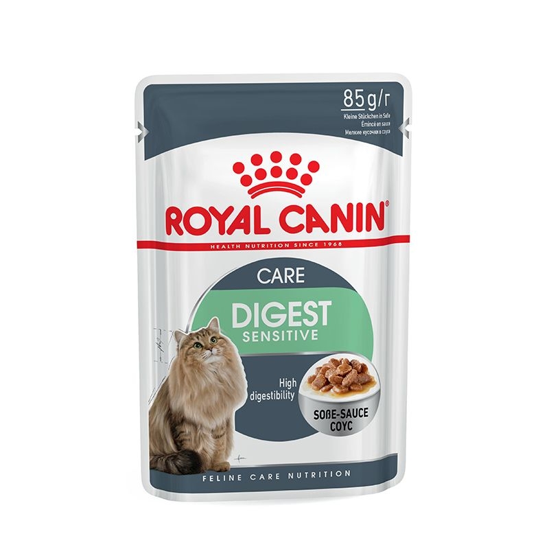 PROMO 3 + 1 Royal Canin Digest Sensitive, 4 plicuri x 85g