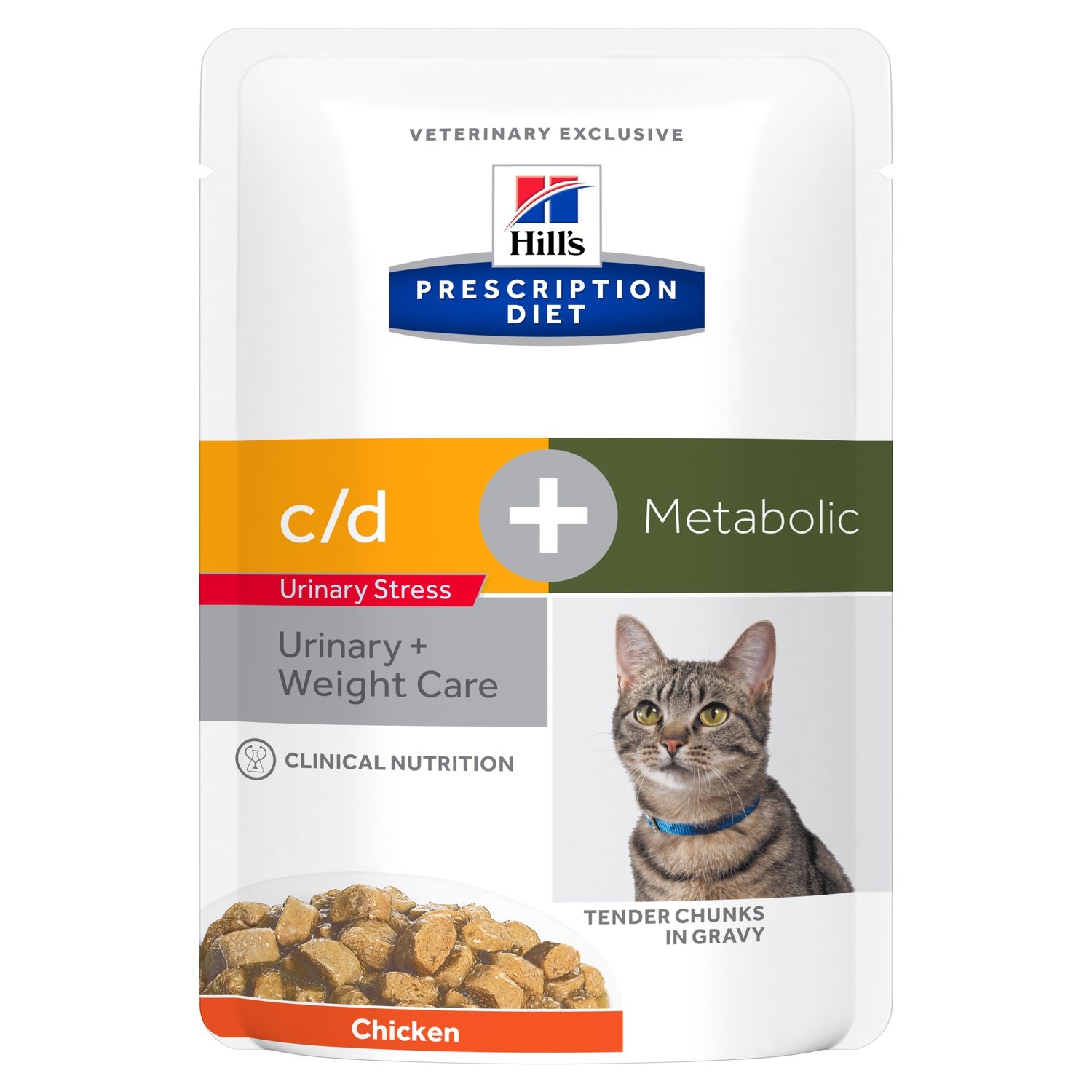 Hill's pd feline c/d stress plus metabolic, 85 g
