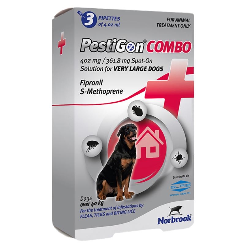 PestiGon Combo Dog XL ( > 40 kg), 3 pipete petmart