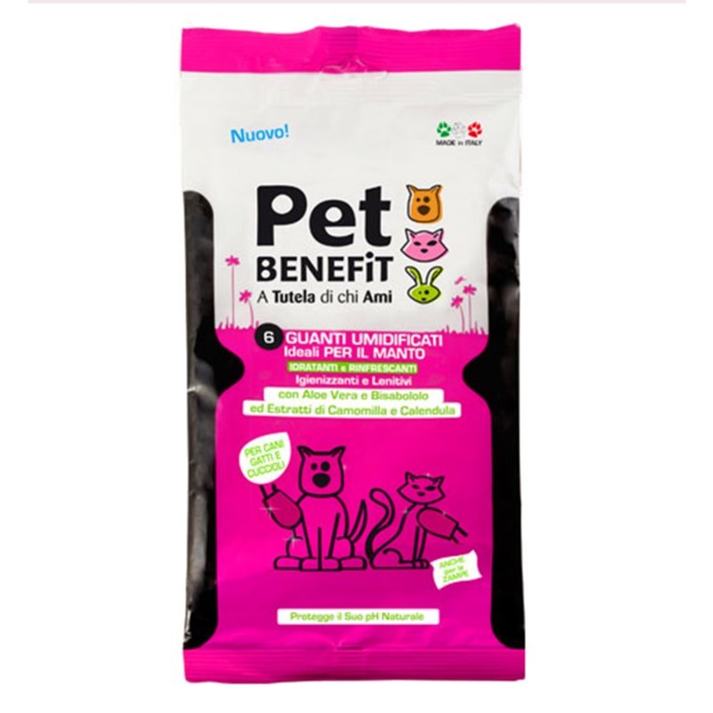 Pet benefit manusi umede, 6 buc