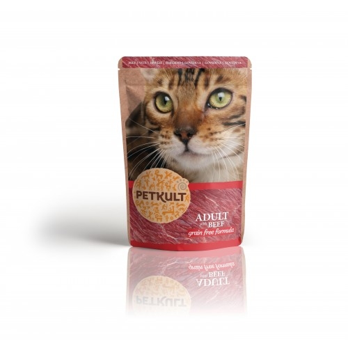 Hrana umeda pisici, petkult, vita, 100 g