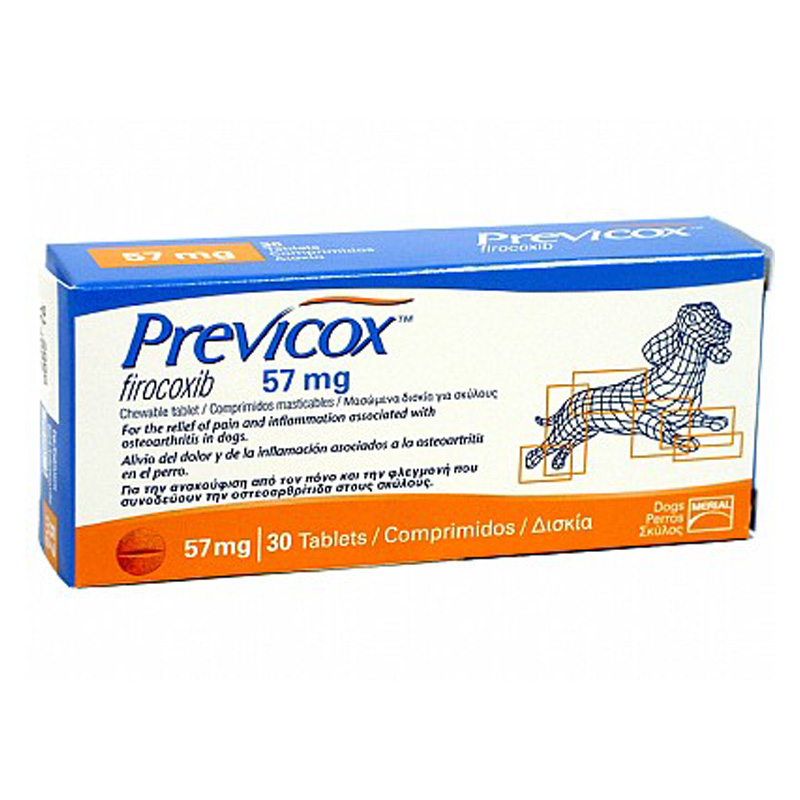 Previcox 57 mg/ 30 tablete Merial imagine 2022