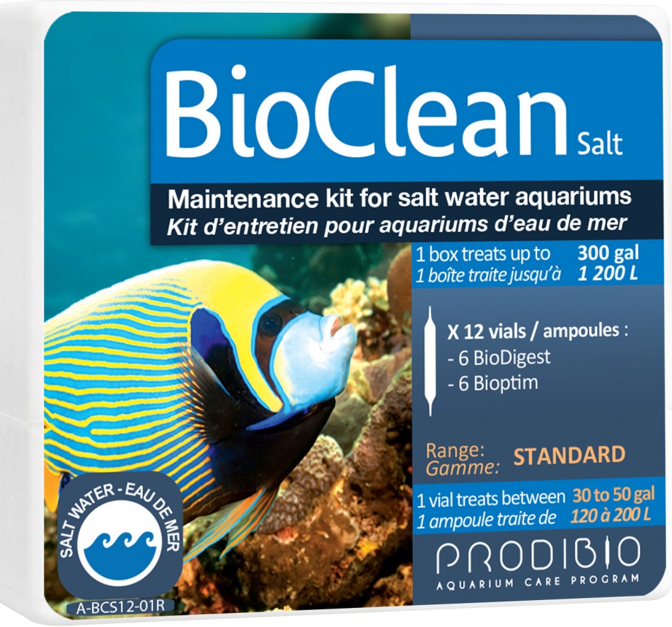 Prodibio Bio Clean apa marina 12 fiole petmart.ro